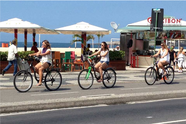 Ciclistas Copacabana